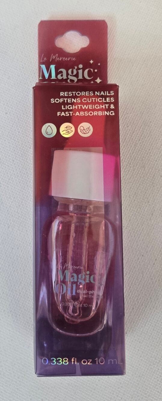 Le Mercerie Magic Oil Dual-Phase Nail Therapy Cuticle Oil 10 mL New